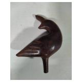 Driftwood Carved Bird Sculpture