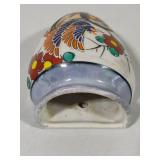 Vintage Hotto Yu Hand Painted Lusterware Wall Pockets