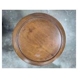 Wood Carved Plant Stand