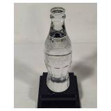 Coca Cola Crystal Collectors Bottle