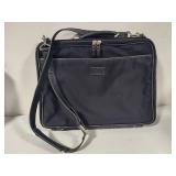 Coach Black Leather & Nylon Briefcase #5104