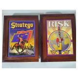 Vintage Boxed Board Games - Risk & Stratego