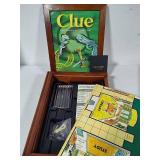 Vintage Boxed Board Games - Scrabble, Clue & Sorry