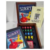 Vintage Boxed Board Games - Scrabble, Clue & Sorry