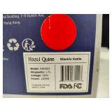 Red Hazel Quinn Electric Kettle *New in Box*
