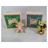Pocket Dragons "Bunny Hug" & "Pocket Piper" Collectibles *With Box*