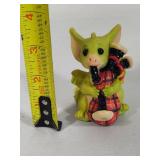 Pocket Dragons "Bunny Hug" & "Pocket Piper" Collectibles *With Box*