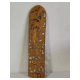 Wood Carved Animal Wall Plaque