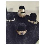 Lot of 925/Sterling Rings
