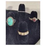 Lot of 925/Sterling Rings