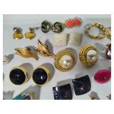 Lot of Costume Pierced Earrings