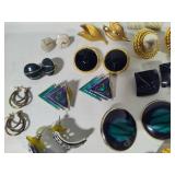 Lot of Costume Pierced Earrings