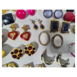 Lot of Costume Pierced Earrings