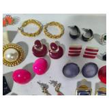 Lot of Costume Pierced Earrings