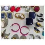 Lot of Costume Pierced Earrings