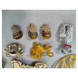 Lot of Animal Themed Brooches