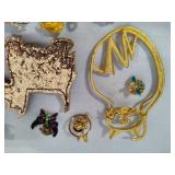 Lot of Animal Themed Brooches