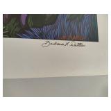 "Late Night Bear" Signed/Numbered by Minnesota Artist Barbara Dettler