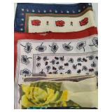 Vintage Hankies & Ladies Scarves