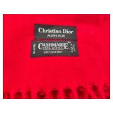 Christian Dior & Lot of Misc Warm Weather Scarves
