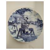 Delft Blue & Asst Blue & White Ceramics