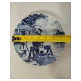 Delft Blue & Asst Blue & White Ceramics