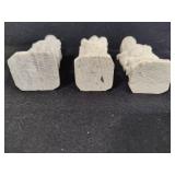 Hand Carved Soap Stone Chinese Figures
