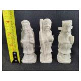 Hand Carved Soap Stone Chinese Figures