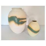 San Pacific Glaze Drip Vases