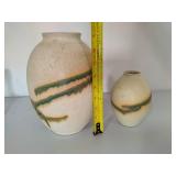 San Pacific Glaze Drip Vases