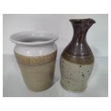 Art Pottery Pitcher & Vase
