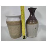 Art Pottery Pitcher & Vase