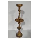 Large Brass Candle Holder