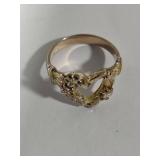 Sterling & 10K Gold Rings