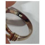 Sterling & 10K Gold Rings
