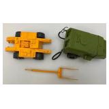 7 Foot Long 1985 GI Joe USS Flagg Aircraft Carrier Pre-Owned With Original Box (Box Beat Up And Some Pieces Missing) See Photos And 1983 Skystriker (Some Pieces Missing)