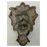 Large Casted Aluminum Lion Head Door Knocker  3 1/4" x 7 1/2" x 11"