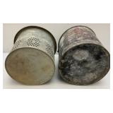 Vintage Galvanized Minnow Bucket