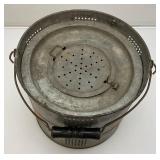 Vintage Galvanized Minnow Bucket
