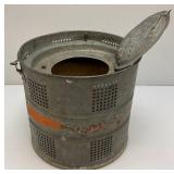 Vintage Galvanized Minnow Bucket
