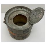 Vintage Galvanized Minnow Bucket