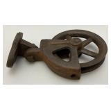 Vintage 5 1/2" Heavy Metal Pulley