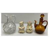 Misc. Collectibles Including Shawnee Salt And Pepper Shakers And More