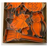 Vintage Trick Or Treat Cookie Cutters In Original Box