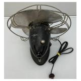 Vintage Gilbert Oscillating Fan (Seems To Work Fine) 13"