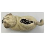 Vintage Collectible Pug Dog Purse (Needs Strap)