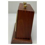 Wind Up Mechanical Wooden  Chess Clock 4" x 7 1/2"