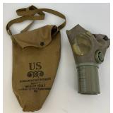 US Noncombatant Gas Mask MIA2-1-1 Med. Adult In Original Case