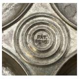 Misc. Vintage Items Including Double Tin Match Holder, Muffin Tin, Metal Door Knocker And More