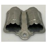 Misc. Vintage Items Including Double Tin Match Holder, Muffin Tin, Metal Door Knocker And More